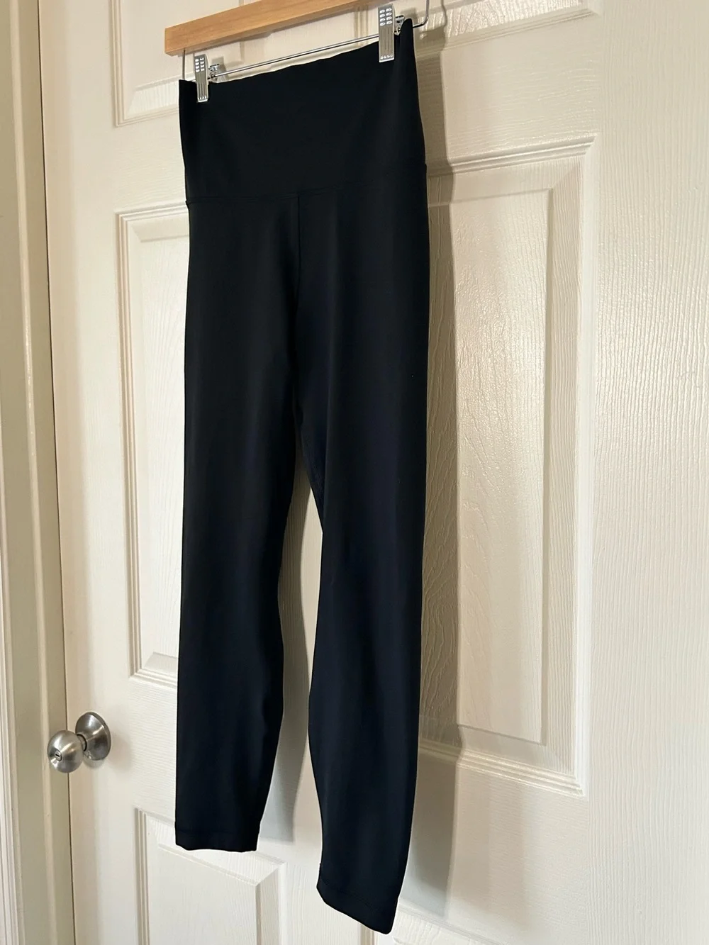 90 Degree by Reflex Black High-Waist Activewear Leggings - Size Medium